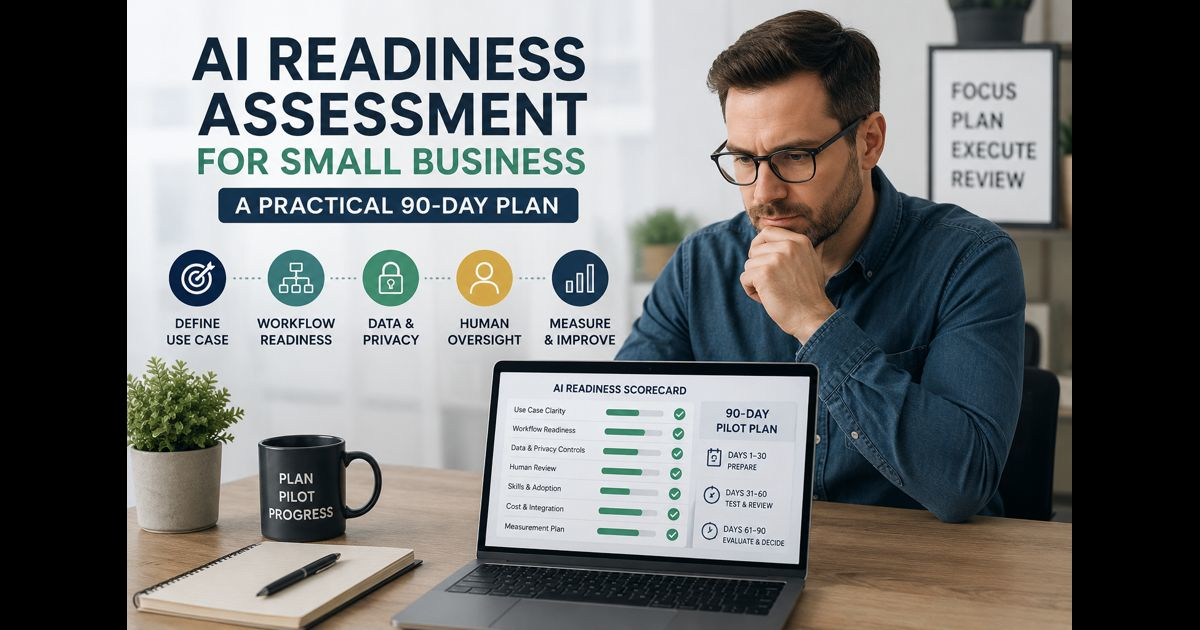 AI readiness assessment for small business