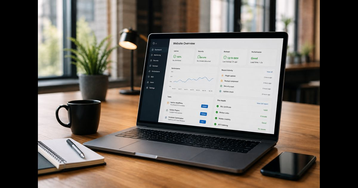 website maintenance checklist